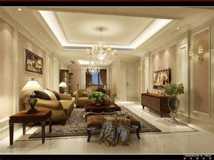 新古典客厅(米黄）